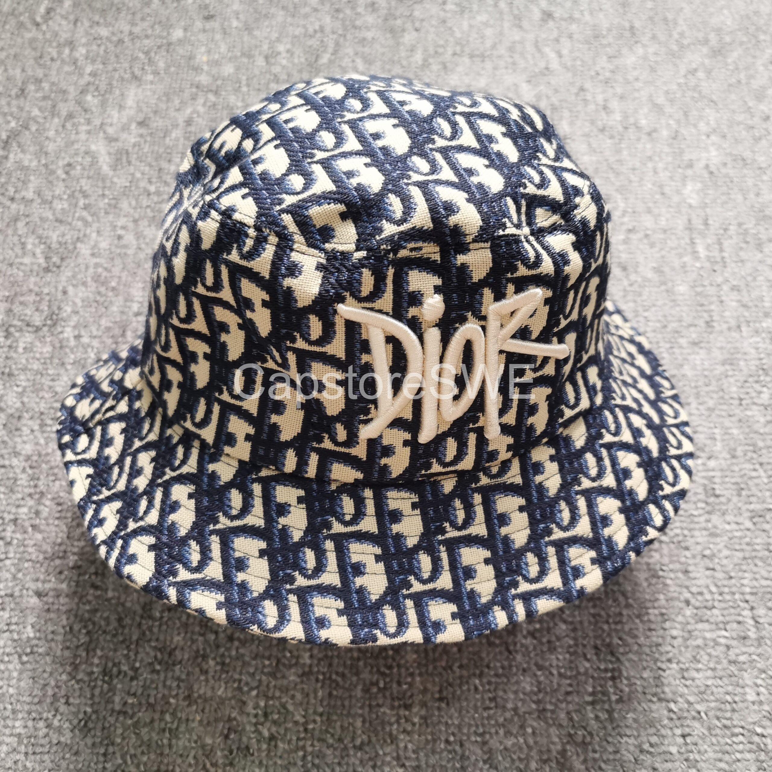 dior oblique embroidered bucket hat dior oblique embroidered bucket hat