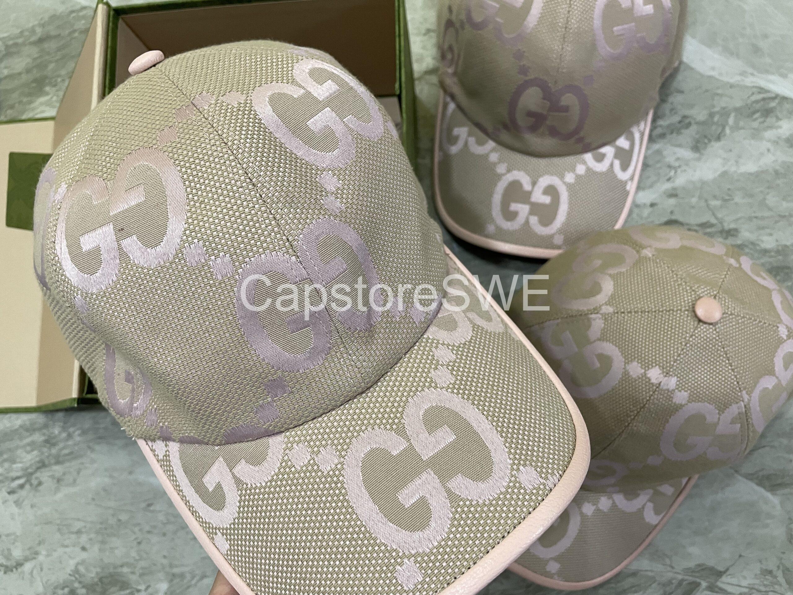 gucci gg canvas cap – pink edition gucci gg canvas cap – pink edition