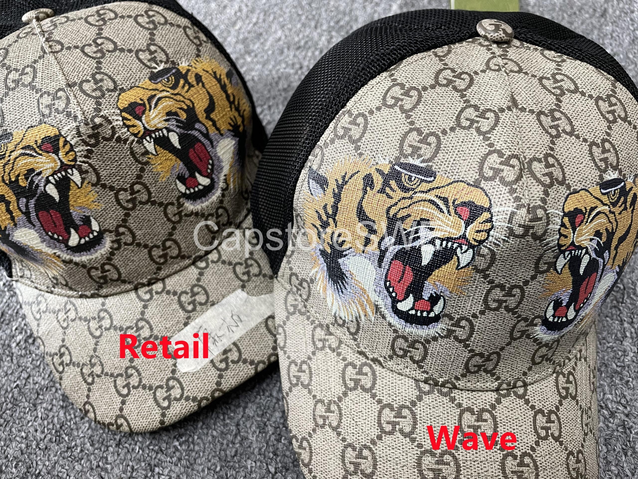 gucci beige gg supreme cap with tiger print gucci beige gg supreme cap with tiger print