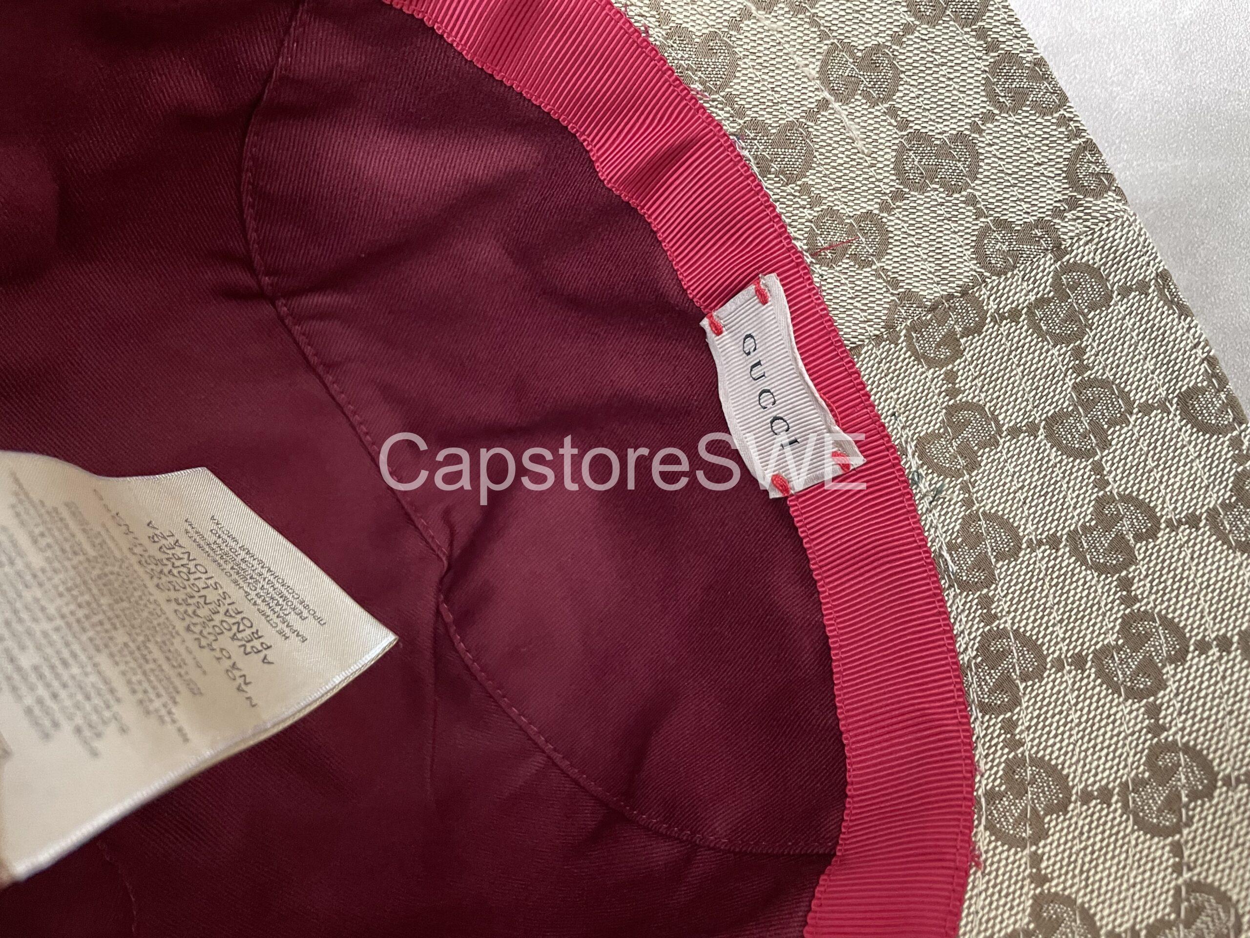 gucci gg supreme canvas fedora hat – beige/brown gucci gg supreme canvas fedora hat – beige/brown