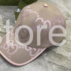 gucci gg canvas cap – pink edition