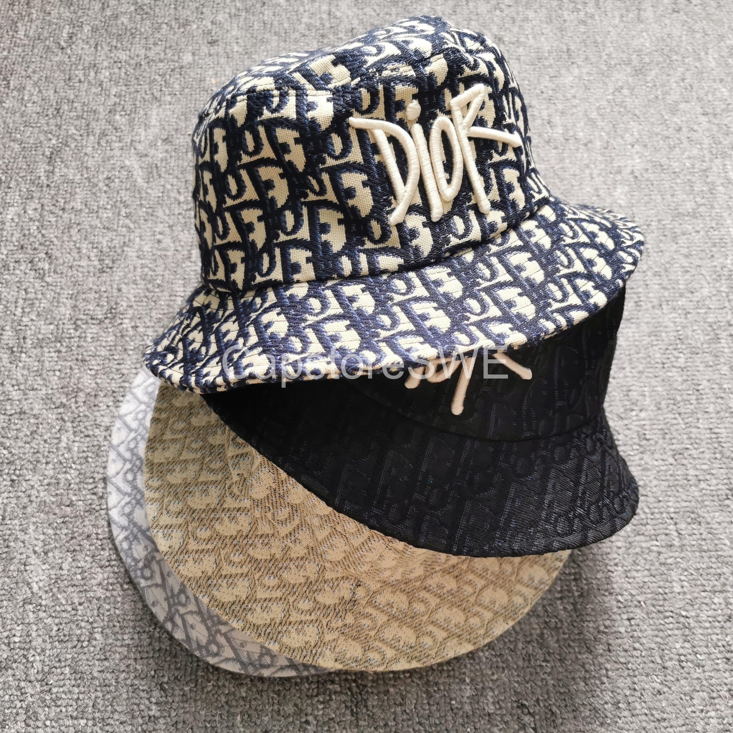 dior oblique embroidered bucket hat dior oblique embroidered bucket hat