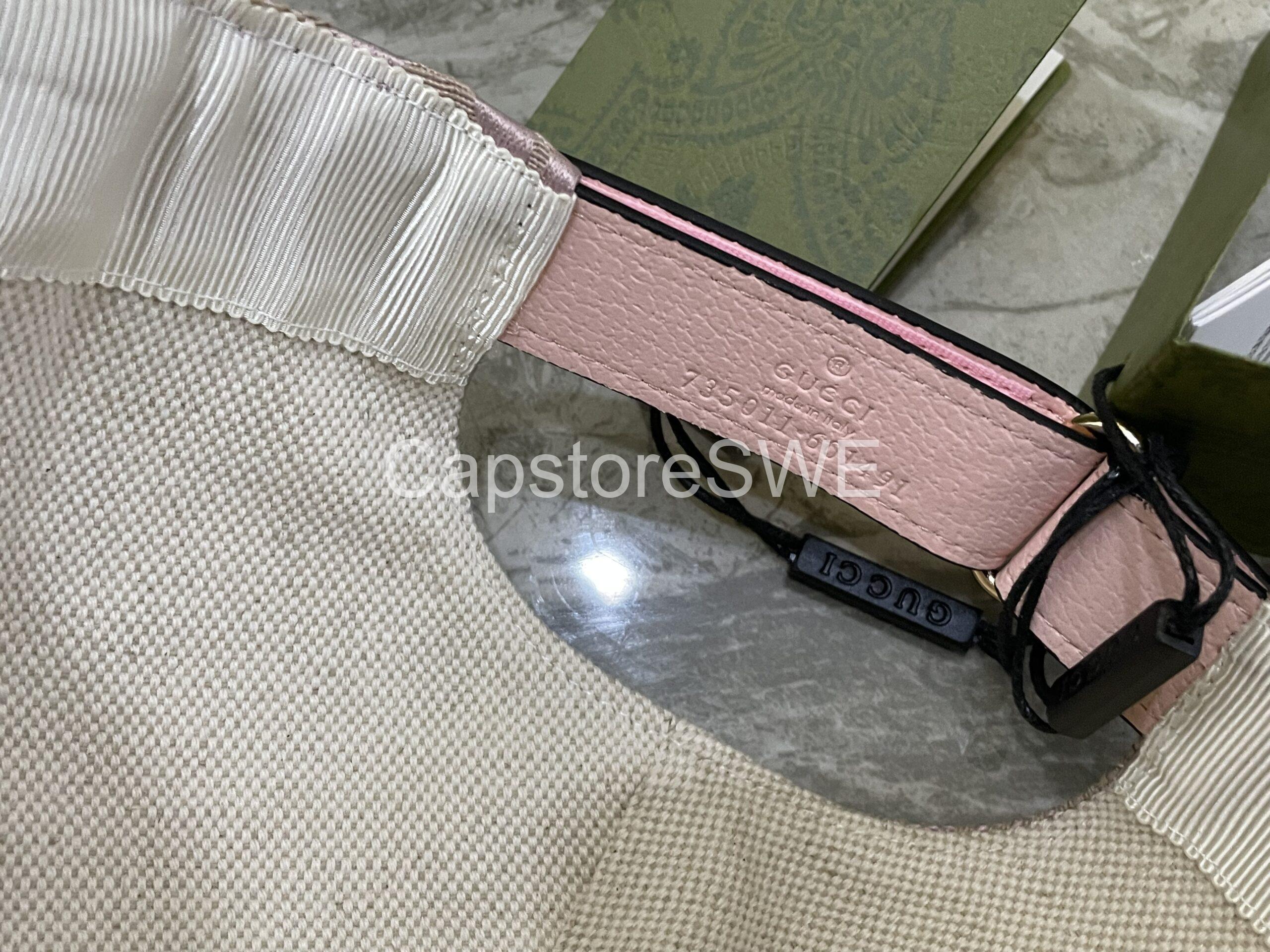 gucci gg canvas cap – pink edition gucci gg canvas cap – pink edition