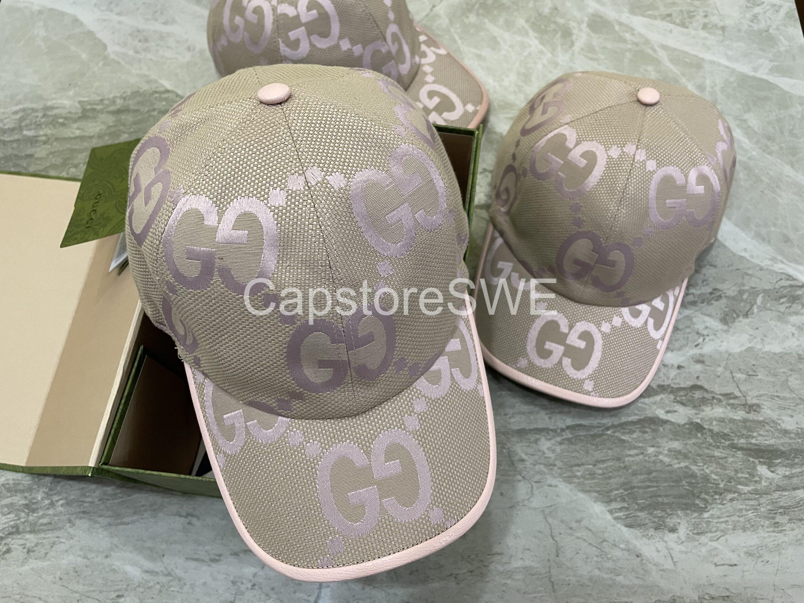 gucci gg canvas cap – pink edition gucci gg canvas cap – pink edition