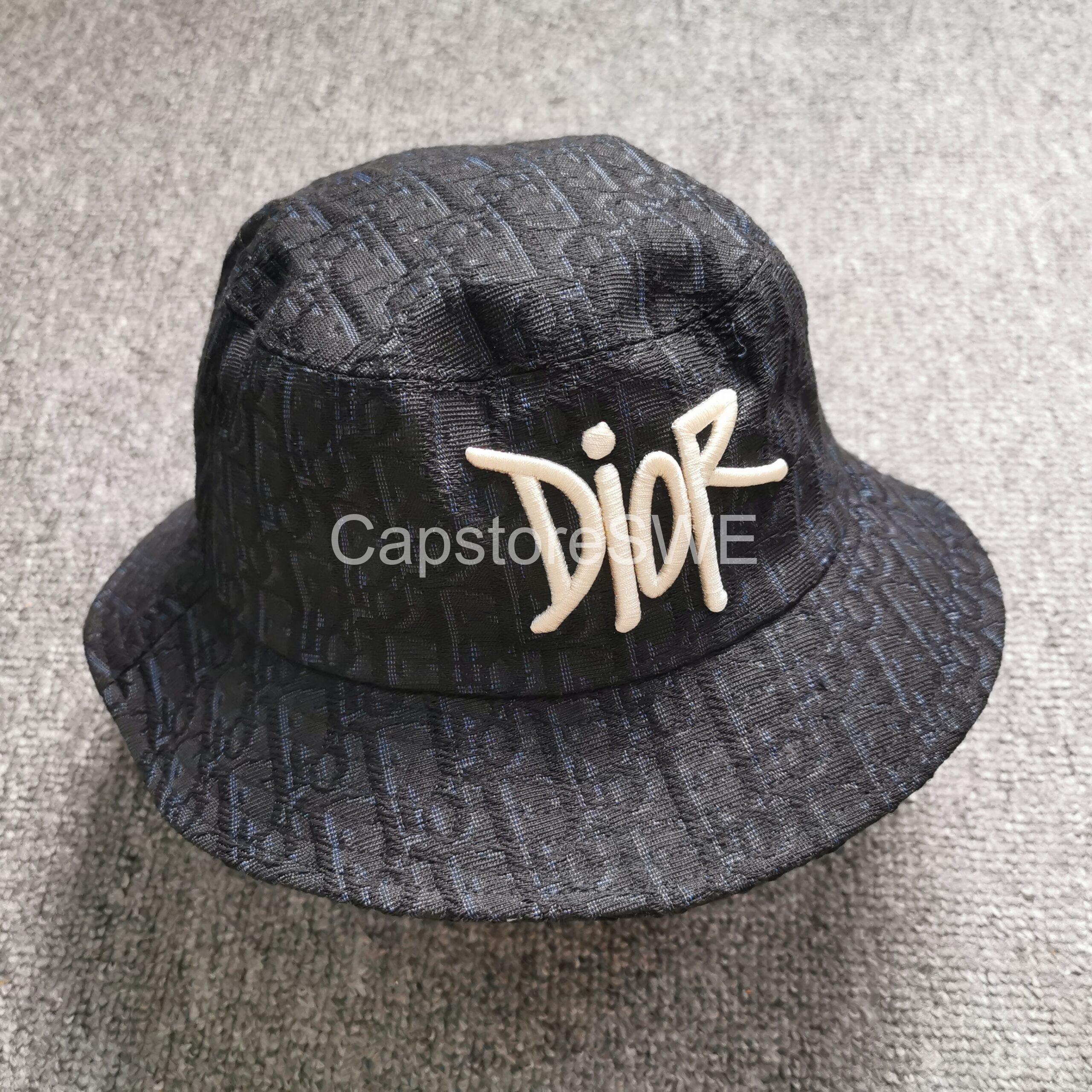 dior oblique embroidered bucket hat dior oblique embroidered bucket hat