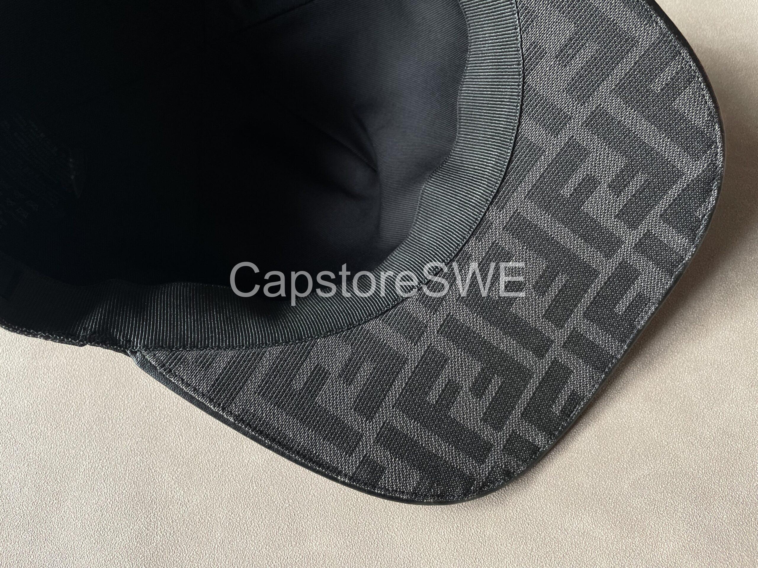 fendi ff monogram baseball cap – black fendi ff monogram baseball cap – black