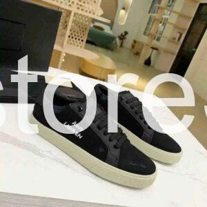 saint laurent – black low top sneakers