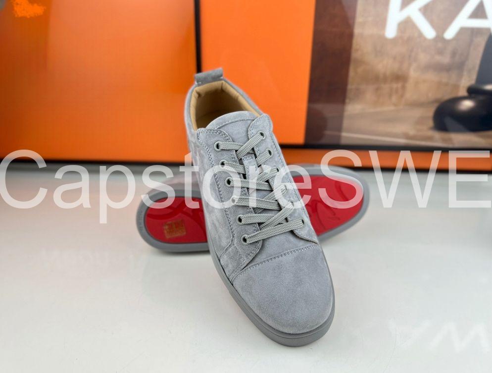 christian louboutin – navy suede spiked low top sneakers christian louboutin – navy suede spiked low top sneakers